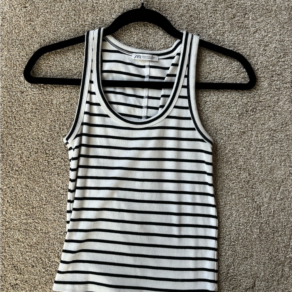 Zara Striped Tank Top